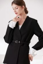 YEKEYI Women Detachable False Collar Wrist Cuffs Fake Sleeve Cuffs Collar Half Shirt Collar - Image 7