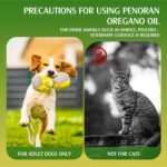 Organic Oregano Oil, 60ml, Natural Antibiotics | Immune Support, for Dogs Digestive Health, for External Deworming & Flea/Tick Prevention | Coat/SkinIssues -100% Natural Food-Grade - Image 7