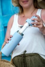 LifeStraw Go Series – Insulated Stainless Steel Water Filter Bottle for Travel and Everyday use removes Bacteria, parasites and microplastics, Improves Taste - Image 5