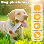4 Pcs Funny Cigarette Dog Toys, Plush Supplies for Small Medium & Large Dogs, Fun Interactive Toy with Squeak,Cool Cute Chew Toy for Puppy Cleaning - Image 6