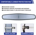 Universal Full Body Fall Protection Safety Harness with Dorsal D-Ring and Mating Buckle Legs，OSHA/ANSI Compliant,internal Shock Absorbing landyard&Hook csa - Image 7