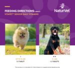 NaturVet VitaPet Senior Daily Vitamins Plus Glucosamine for Dogs, 180 ct Time Release, Chewable Tablets, Made in USA - Image 8