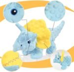 5 Pack No Stuffing Dog Toys, Plush Squeaky Dog Toys for Large Medium and Small Dogs, Puppy Dog Chew Toys - Image 9