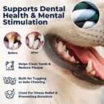 Giant Dog Rope Toys for Extra Large Dogs - 42 Inch, 6 Knot Tough Rope Chew Toys for Large Dogs - Benefits Non-Profit Animal Rescue - Indestructible Dog Toy for Aggressive Chewers - Image 8