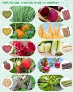 ERKOON 53PCS Bunny Chew Toys, Rabbit Chew Toys for Teeth Grinding, Improve Dental Health, 100% Natural Apple Wood Timothy Grass Cake Treats for Rabbits Guinea Pigs Chinchillas Bunnies Hamsters - Image 5