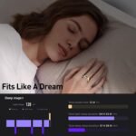 Smart Ring for Women & Men - Touch Control Health Tracker with Skin Temperature Monitoring, Sleep, Step & Exercise Tracking, Music & Video Control (Black, 10) - Image 7