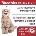 Get Naked Biteables Natural Soft Treats for Cats, Essential Health, Land & Sea Recipe, 3 oz, 1 Pouch - Image 6