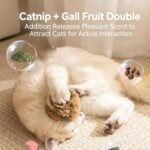 Rabbit Fur Ball Cat Toy, Soft Fluffy Cat Toy Ball, Furry Catnip Toy Ball Washable & Fun to Chase, for Kicks & Games,for Indoor Exercise & Bonding Cats (6 PCS) - Image 4