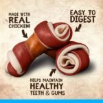 Zoë Better Than Rawhide Bones for Dogs, Mini, BBQ Chicken Flavor, (8.2 oz), 234 g (Pack of 1) - Image 4