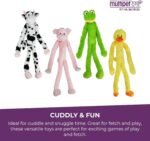 Multipet's Swingin Slevin XXL Oversized 30-Inch Yellow Duck Plush Dog Toy - Image 6