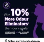 ARM & HAMMER Platinum Cat Litter, Clump & Seal, EXTRA STRENGTH Odour Control with 14 Days of Odour Control, Multi-Cat, Hard Clumping Clay, 99.99% Dust Free, 12.47kg (Pack of 1) - Image 3