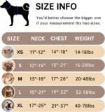 IVY&LANE No Pull Dog Harness with Leash Set, Reflective No Choke Pet Vest,Adjustable Oxford Dog Vest Harness with Easy Control Handle for Medium Dogs (Dark Brown,M) - Image 3