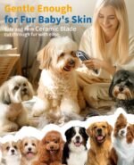 Professional Dog Clippers for Thick Heavy Coats/Low Noise, Cordless Dog Hair Trimmer for Grooming 7000 RPM, Dog Grooming Kit with Ceramic Blade, Dog Shaver Cat for Pets & Animals (MS041) - Image 3