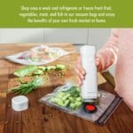 ZWILLING Fresh & Save 10-pc Vacuum Sealer Bag Set - Assorted Sizes, Meal Prep, Reusable Snack Bags, Reusable Sous Vide Bags, Food Saver - Image 4