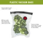 ZWILLING Fresh & Save 10-pc Vacuum Sealer Bag Set - Assorted Sizes, Meal Prep, Reusable Snack Bags, Reusable Sous Vide Bags, Food Saver - Image 5