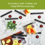 ZWILLING Fresh & Save 10-pc Vacuum Sealer Bag Set - Assorted Sizes, Meal Prep, Reusable Snack Bags, Reusable Sous Vide Bags, Food Saver - Image 14