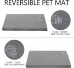 EMPSIGN Dog Bed Crate Pad Mattress Reversible (Cool & Warm), Orthopedic Dog Bed, Water Proof Linings, Removable Machine Washable Cover, Firm Support Pet Crate Bed for Small to XX-Large Dogs, Grey - Image 4