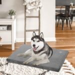 EMPSIGN Dog Bed Crate Pad Mattress Reversible (Cool & Warm), Orthopedic Dog Bed, Water Proof Linings, Removable Machine Washable Cover, Firm Support Pet Crate Bed for Small to XX-Large Dogs, Grey - Image 7