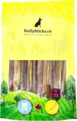 6" Buffalo Bully Sticks (10 Pack)-Bullysticks.ca-Rawhide free-100% Water Buffalo-no additives-Small/Medium Dog chew - Image 5