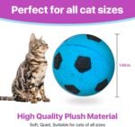 Ethical Sponge Soccer Balls Cat Toy, 4-Pack - Image 4