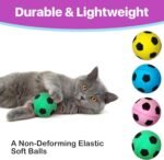 Ethical Sponge Soccer Balls Cat Toy, 4-Pack - Image 5
