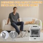 Homegroove Stainless Steel Cat Litter Box with Drawer, XL Foldable Enclosed Kitten Litter Box with Lid for Indoor Cats, Metal Covered Cat Litter Pan with Litter Scoop (Gray) - Image 7