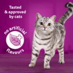 WHISKAS Meaty Selections Adult Wet Cat Food Paté - 6 Chicken, 6 Beef, 12x100g Tray - Image 4
