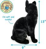 Boone The Black Cat - 13 Inch Stuffed Animal Plush - by TigerHart Toys - Image 4