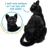 Boone The Black Cat - 13 Inch Stuffed Animal Plush - by TigerHart Toys - Image 5