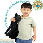 Boone The Black Cat - 13 Inch Stuffed Animal Plush - by TigerHart Toys - Image 6