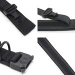 Tactical Dog Collar, Military Nylon Dog Collar Thick with Handle Dog Collars Adjustable Heavy Duty Metal Buckle for Dog Training (Black, M) - Image 5