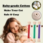 Cats Toys 12Pack Cats Toy Kitten Treat Silvervine Chew Stick Catnip Toy Kitty Natural Stuff Catnip for Cleaning Teeth Indoor Dental Snack Interactive - Image 7