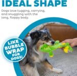 Outward Hound Squeaker Matz Plush Gator Dog Toy, Small - Image 4