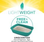 Tidy Cats Cat Litter, Lightweight Free & Clean Unscented Multi-Cat - 8.5 kg Box (1 Pack) - Image 10