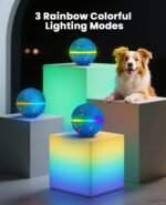 Smart Interactive Dog Balls, Automatic Moving Ball for Medium and Large Dogs, New ETPU Material, Motion Activated Rolling & Rotating Bouncy Toy for Dog Enrichment & Stimulation (Gen2-Blue) - Image 5