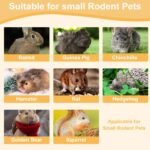 65PCS Rabbit Bunny Guinea Pig Chew Toys, Chinchilla Hamster Chews Treats Toys for Teeth, Timothy Hay Chips Treats Sticks for Rabbit Guinea Pig Chinchilla Hamster Rat - Image 8