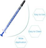 100Pack 1ml 1cc Pipette Syringe with Caps for Scientific Labs and Pet Feeding Multiple Uses Disposable Syringe Tools - Image 5