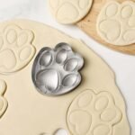 7 PCS Dog Theme Cookie Cutters, Dogs Bone and Paw Print Cookie Cutters Baking Set, Stainless Steel Fondant Biscuit Baking Molds for Homemade Treats - Image 6