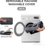 Made4Pets Dog Bed for Medium Small Dogs with Sides Memory Foam Orthopedic Dog Bed with Removable Washable Cover Dog Couch with Waterproof Liner Dog Sofa Non-Slip Bottom & Egg-Crate Foam, Brown - Image 6