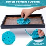 Slow Feeder Insert for Dog Bowl - 2PCS Anti-Bloat Silicone Mat with Super Suction, Slow Feeder Dog Bowls for Puppy Large Breed Dogs - Image 4