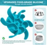 Slow Feeder Insert for Dog Bowl - 2PCS Anti-Bloat Silicone Mat with Super Suction, Slow Feeder Dog Bowls for Puppy Large Breed Dogs - Image 5