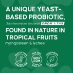 Florastor Extra Strength - Saccharomyces Boulardii CNCM I-745 - Daily All in One Probiotic - Supports Gut Health & Immune System - Antibiotic-associated diarrhea - For Adults - 30 sticks - Image 8