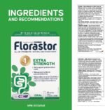 Florastor Extra Strength - Saccharomyces Boulardii CNCM I-745 - Daily All in One Probiotic - Supports Gut Health & Immune System - Antibiotic-associated diarrhea - For Adults - 30 sticks - Image 10