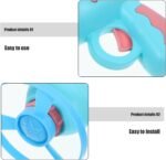 BESPORTBLE Interactive Cat Toy Disc Launcher - Fetch and Chase Exercise Game with 5 Propeller Discs (1 Glow in The Dark) - Flying Saucer Toy for Cats and Small Dogs - Fun Pet Gift for Indoor Play - Image 6