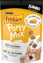 Purina Friskies Party Mix Cat Treats | Naturals Gourmet Crunch + Cheezy Craze Crunch (170g Each) - Image 6