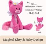 GUND Take Along Friends, Maeve Rose Fairy Cat Plush Toy, Cat Stuffed Animal for Ages 1 and Up, Pink, 15” - Image 6