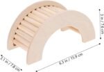 TOYANDONA Guinea Pig Habitat Accessory Wooden Ladder Toy Safe and Sturdy Hideout for Hamster - Image 3