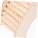 TOYANDONA Guinea Pig Habitat Accessory Wooden Ladder Toy Safe and Sturdy Hideout for Hamster - Image 6