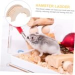 TOYANDONA Guinea Pig Habitat Accessory Wooden Ladder Toy Safe and Sturdy Hideout for Hamster - Image 7