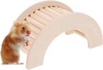 TOYANDONA Guinea Pig Habitat Accessory Wooden Ladder Toy Safe and Sturdy Hideout for Hamster - Image 8